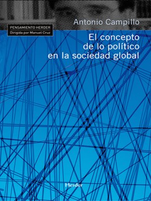 cover image of El concepto de lo político en la sociedad global